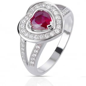 Bague rubis similaire