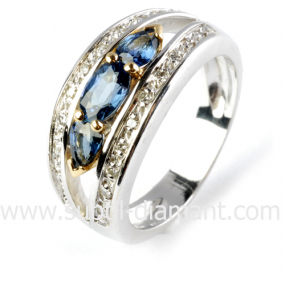 Bague saphir similaire