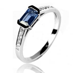 Bague saphir similaire