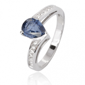 Bague saphir