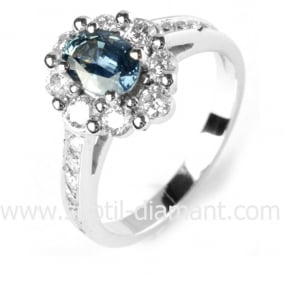 Bague saphir similaire