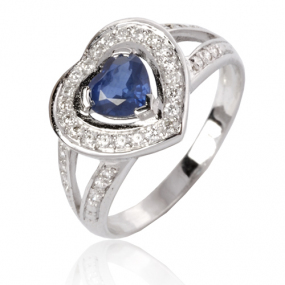 Bague saphir