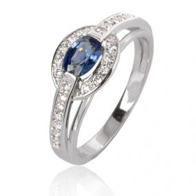Bague saphir