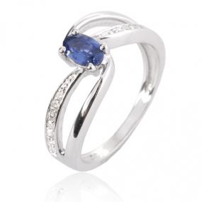Bague saphir