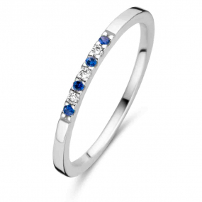 Bague saphir et Diamants