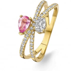 Bague Saphir et diamants