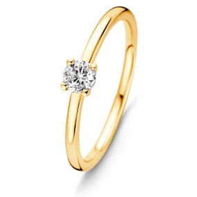 Bague Solitaire Chaton 0.26 ct  similaire