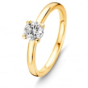 Bague Solitaire Chaton 0.42 ct similaire