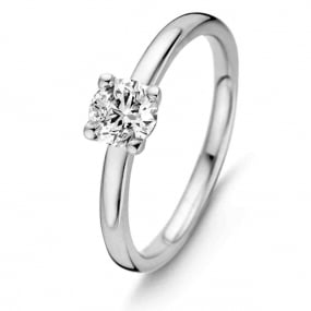 Bague Solitaire Chaton 0.50 ct similaire