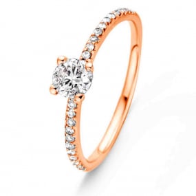 Bague solitaire Chaton Beyond - 0.24 ct