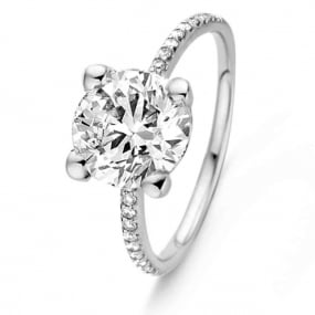 Bague solitaire Chaton Beyond 1.5 ct