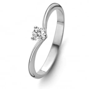 Bague Solitaire Embrace 0.20 ct similaire