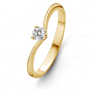 Bague Solitaire Embrace 0.25 ct similaire