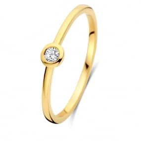 Bague solitaire Eternal 0.09CT