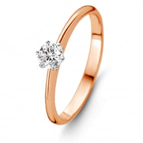 Bague solitaire signature - 0.30 carat 