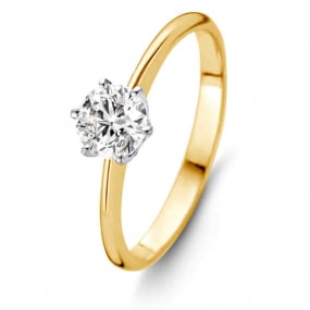 Bague solitaire signature - 0.80 carat
