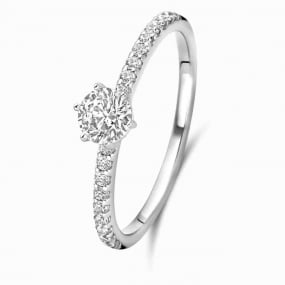  Bague solitaire Signature Beyond - 0.40 similaire