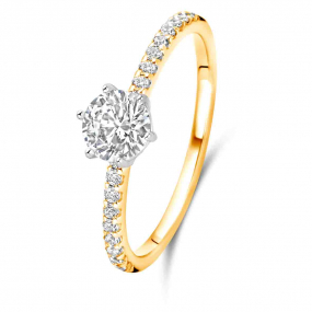 Bague solitaire Signature Beyond - 0.70 similaire