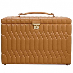 Boîte à Bijoux Wolf 1834 - Lauren Extra Large Jewellery Box - Caramel