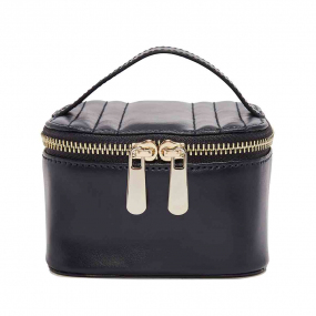 Bote  Bijoux Wolf 1834 - Maria Zip Jewelry Cube - Bleu Navy