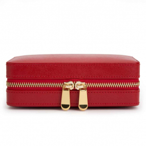 Bote  Bijoux Wolf 1834 - Palermo Zip Case- Rouge