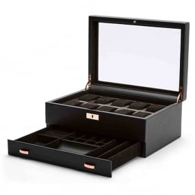 Boite Montre Wolf 1834 - Axis 10 Pcs Watch Box - Copper