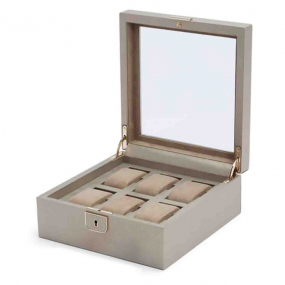 Bote Montre Wolf 1834 - Palermo 6 Pcs Watch Box