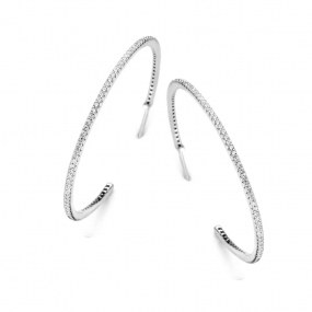 Boucles d'oreilles Argent croles similaire