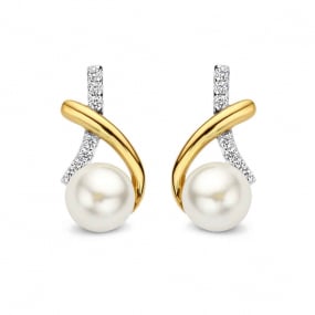 Boucles d'oreilles Argent et plaqu or similaire