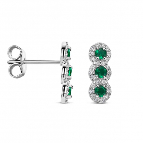 Boucles d'oreilles argent - Oxydes - similaire
