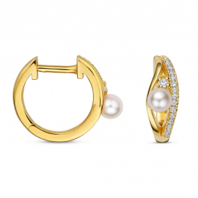 Boucles d'oreilles argent plaqué or en complément