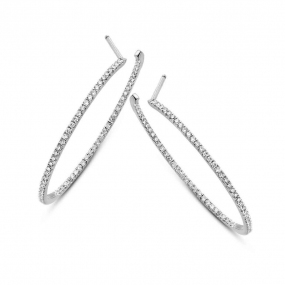 Boucles d'Oreilles Croles Diamants 