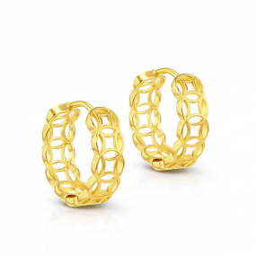 Boucles d'oreilles Cr�oles fantaisie