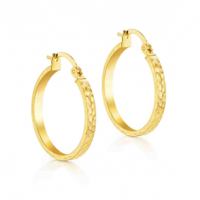 Boucles d'oreilles Cr�oles fantaisie