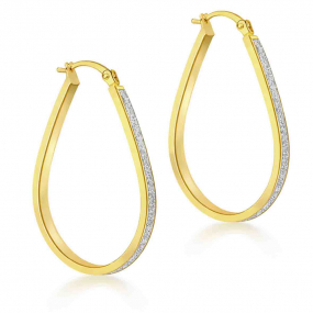 Boucles d'oreilles Cr�oles Goutte