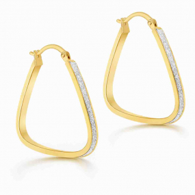 Boucles d'oreilles Cr�oles Triangles similaire