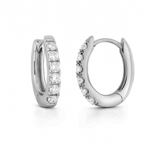 Boucles d'oreilles Diamants - Diamant de similaire