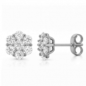 Boucles d'oreilles Diamants de Synth�se similaire