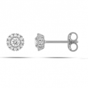 Boucles d'oreilles Diamants - Diamant de similaire