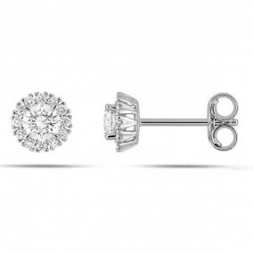 Boucles d'oreilles Diamants - Diamant de similaire
