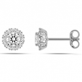 Boucles d'oreilles Diamants - Diamant de similaire
