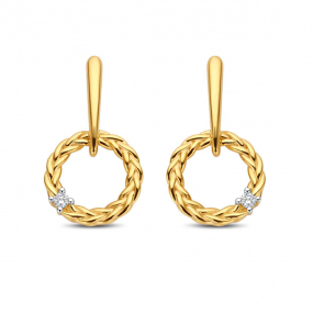 Boucles d'Oreilles Diamants