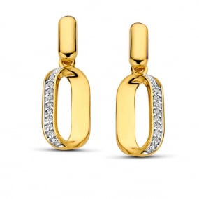 Boucles d'Oreilles Diamants