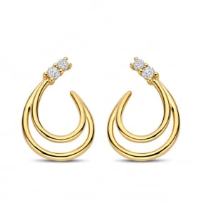 Boucles d'oreilles diamants