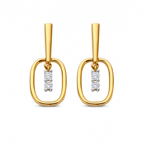 Boucles d'Oreilles Diamants