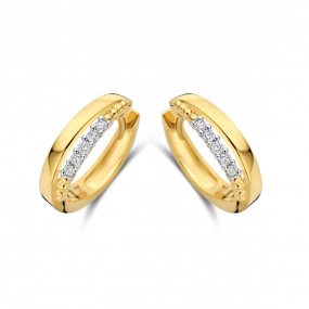 Boucles d'Oreilles Diamants