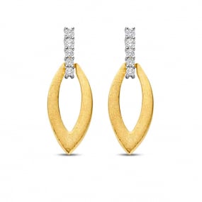 Boucles d'oreilles diamants similaire