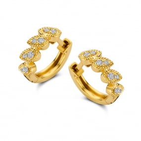 Boucles d'Oreilles Diamants