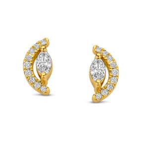 Boucles d'Oreilles Diamants