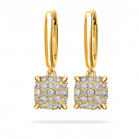 Boucles d'oreilles Diamants